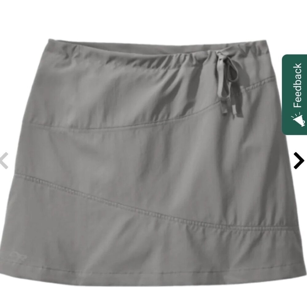 Outdoor Research Expressa skort  exercise skirt tennis hiking green khaki